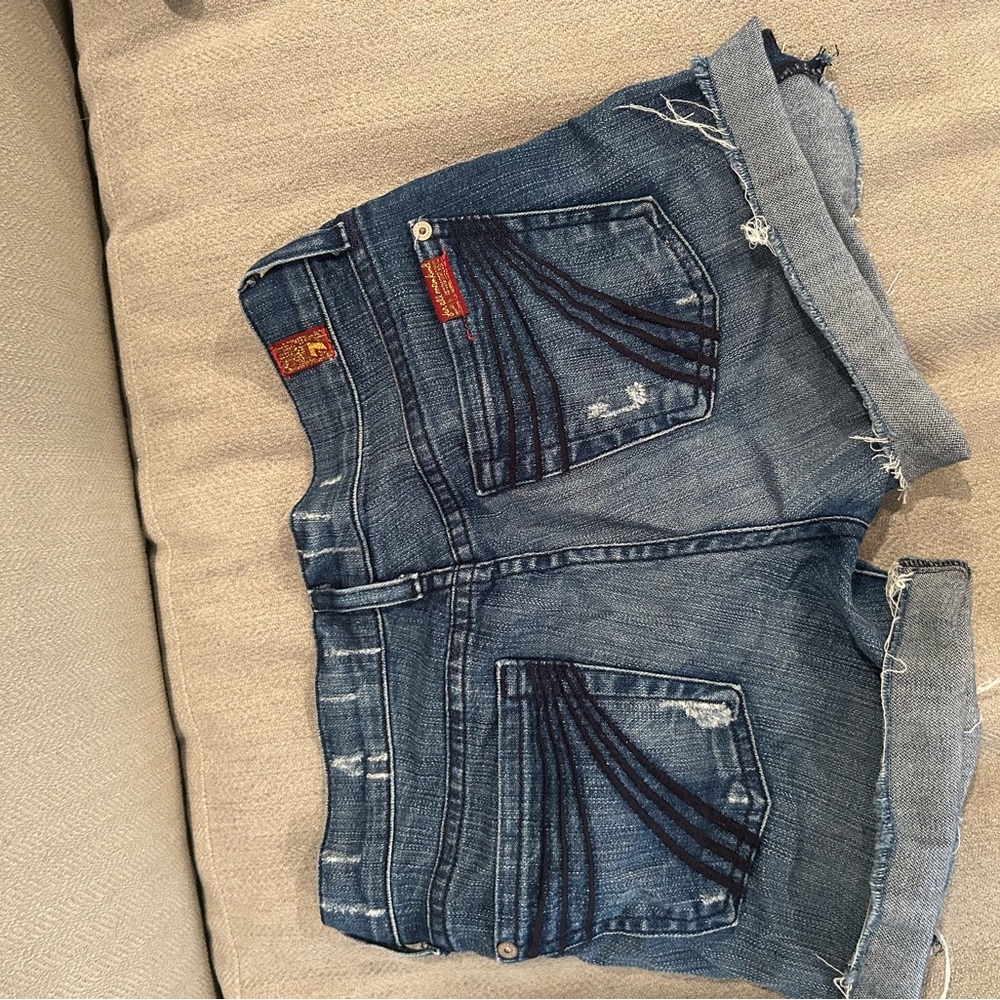 7 for all mankind shorts